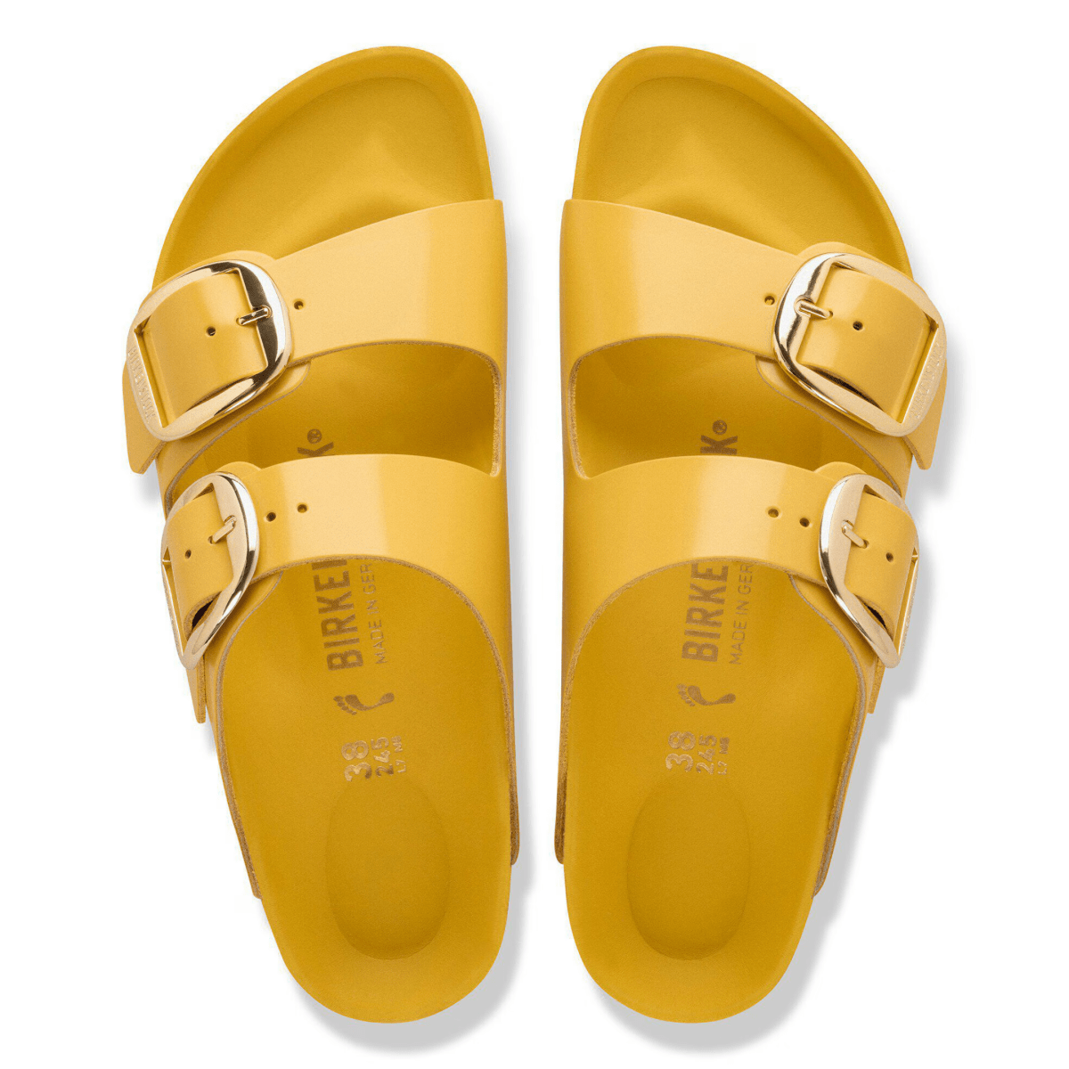 Birkenstock Women's Arizona Big Buckle High-Shine Ochre