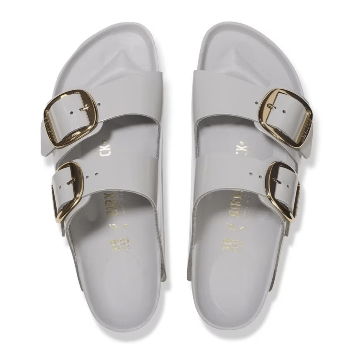 Birkenstock Women's Arizona Big Buckle High Shine Stone Coin