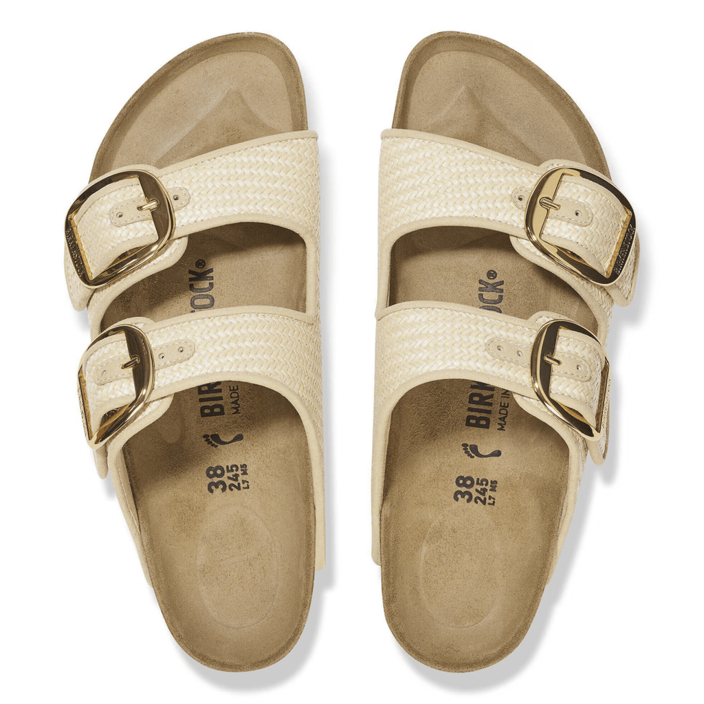 Birkenstock Women's Arizona Big Buckle Raffia Natural