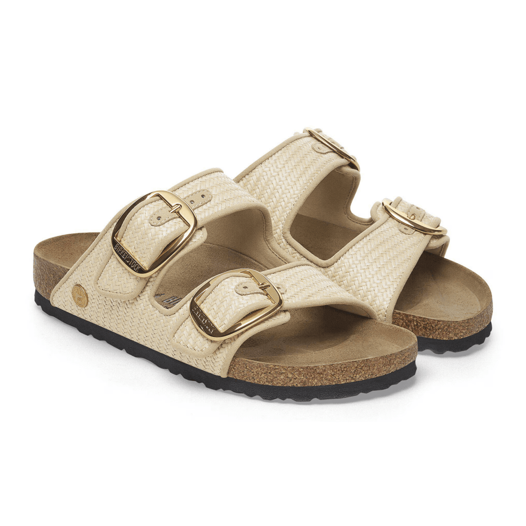 Birkenstock Women's Arizona Big Buckle Raffia Natural
