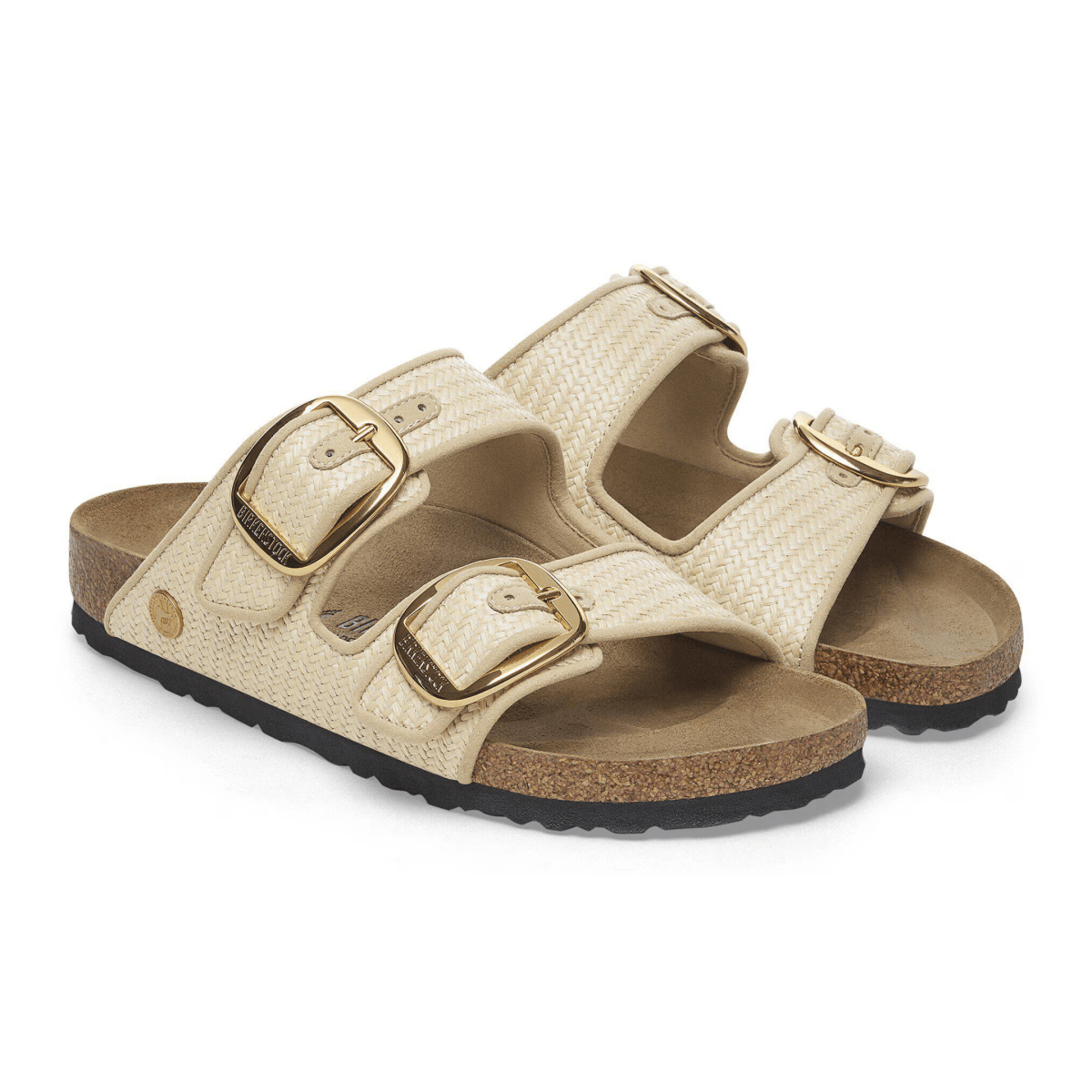 Birkenstock Women's Arizona Big Buckle Raffia Natural