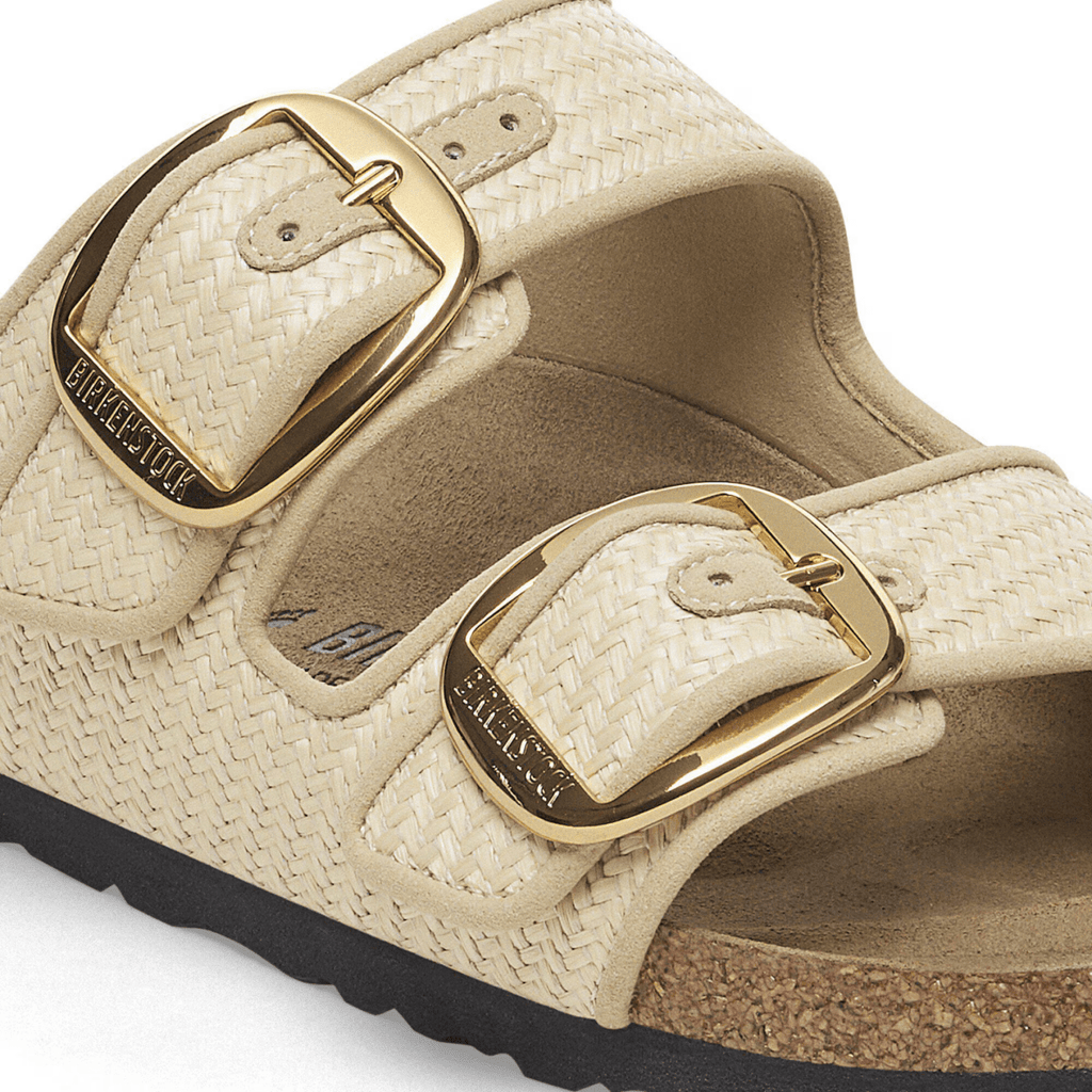 Birkenstock Women's Arizona Big Buckle Raffia Natural