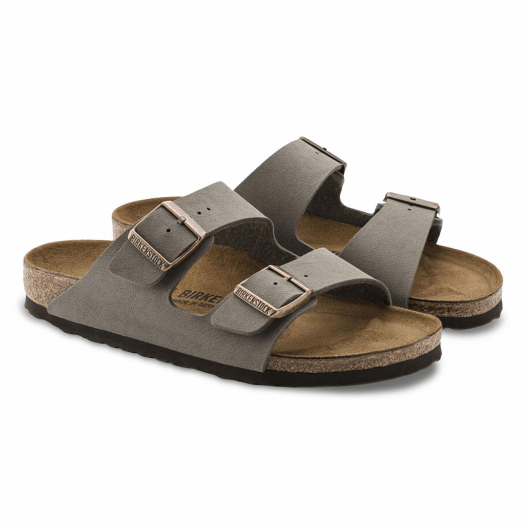 Birkenstock Women's Arizona Birkibuc Stone
