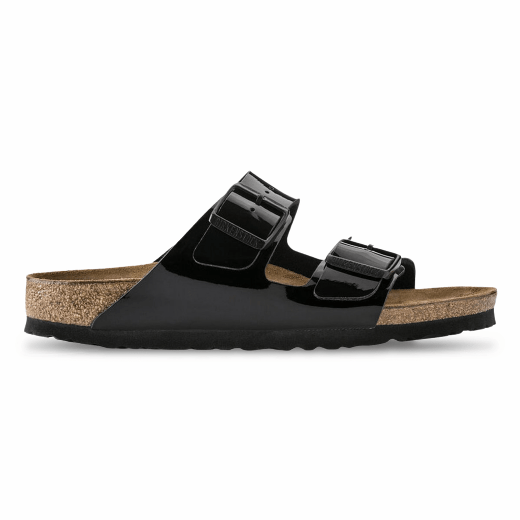Birkenstock Women's Arizona Birko-Flor Patent Black