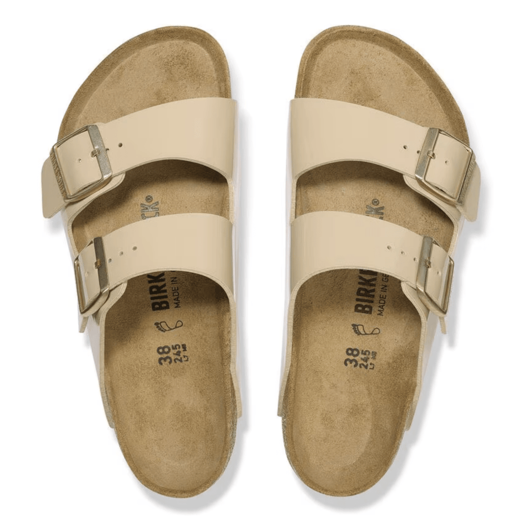 Birkenstock Women's Arizona Birko-Flor Patent Sand