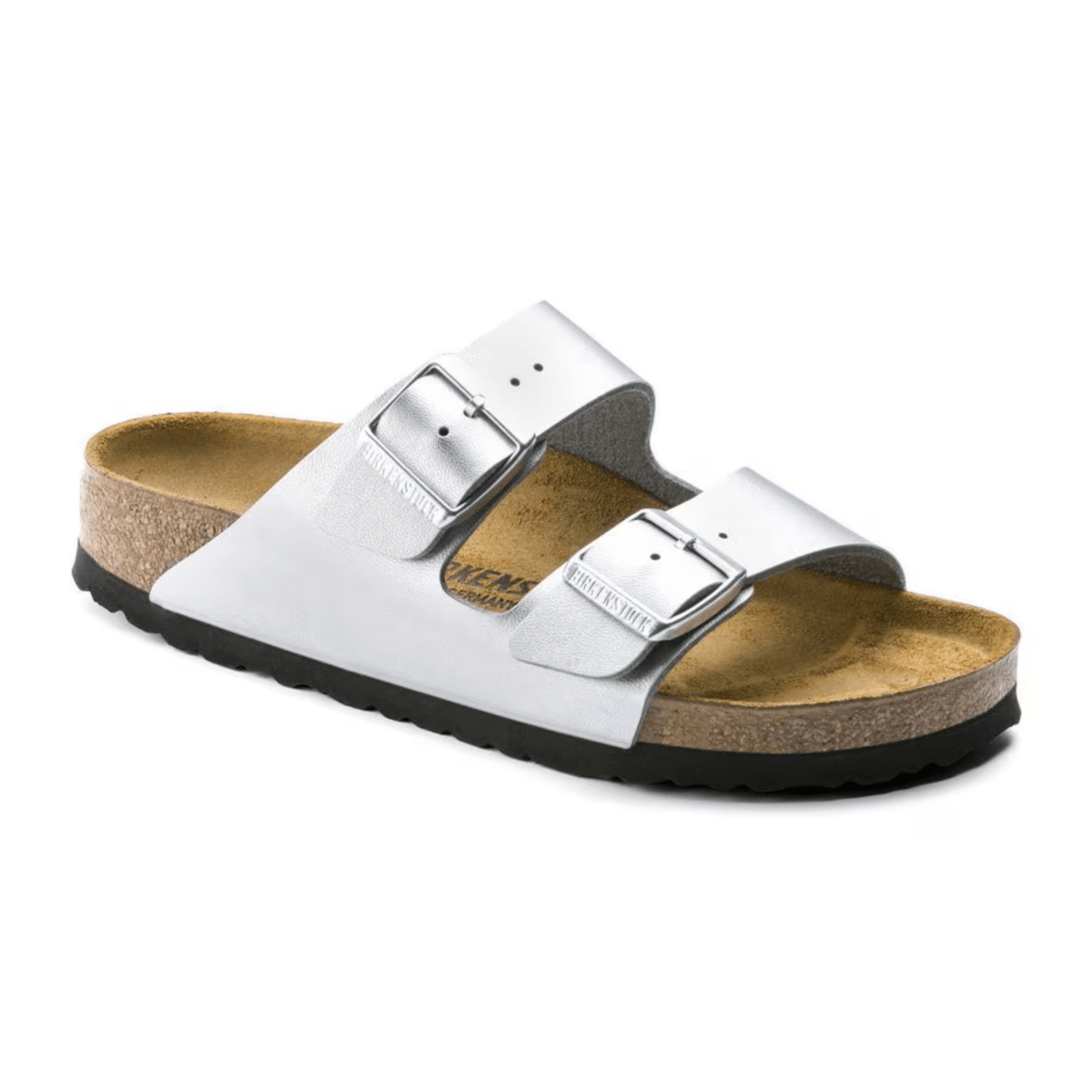 Birkenstock Women's Arizona Birko-Flor Silver
