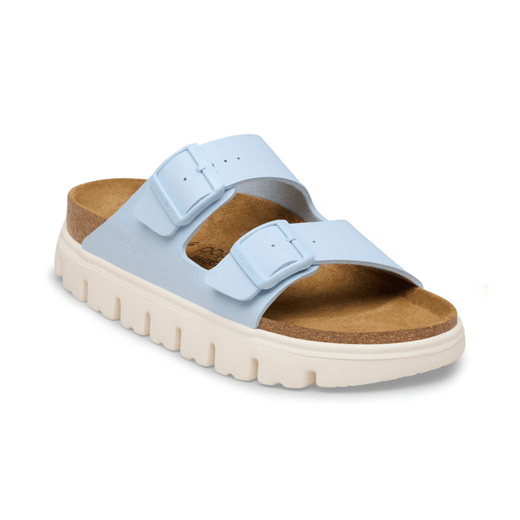 Birkenstock Women's Arizona Chunky Birko-Flor Baby Blue
