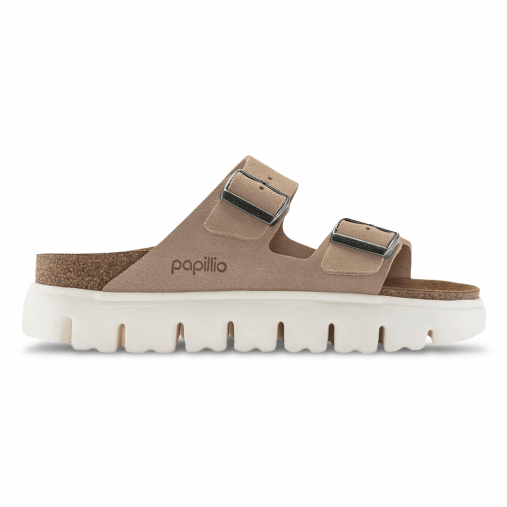 Birkenstock Women's Arizona Chunky Warm Sand Suede