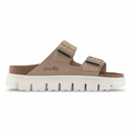 Birkenstock Women's Arizona Chunky Warm Sand Suede