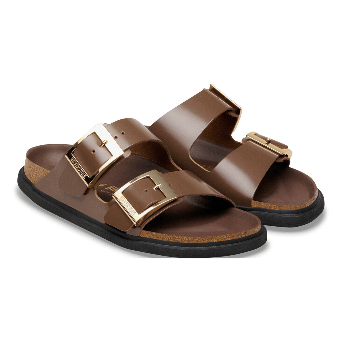 Birkenstock Women's Arizona Droplet High Shine Carafe Leather