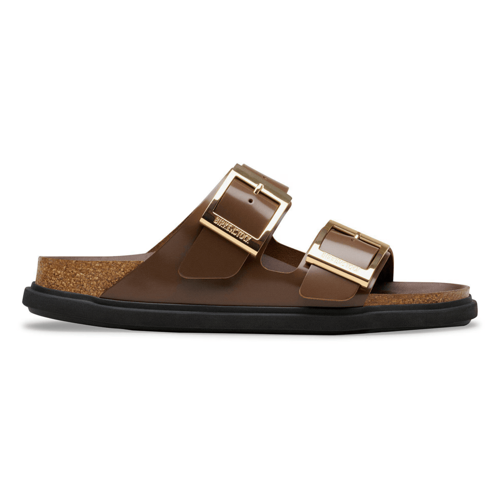 Birkenstock Women's Arizona Droplet High Shine Carafe Leather