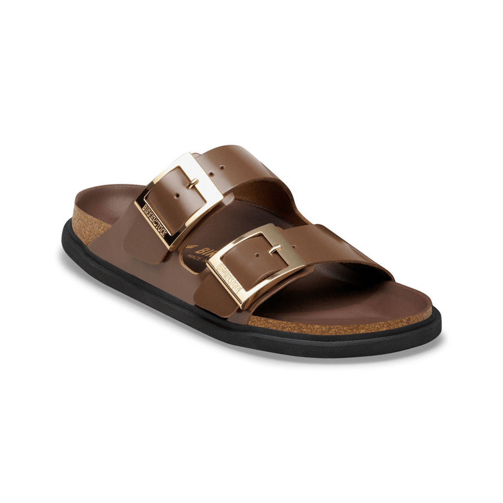 Birkenstock Women's Arizona Droplet High Shine Carafe Leather