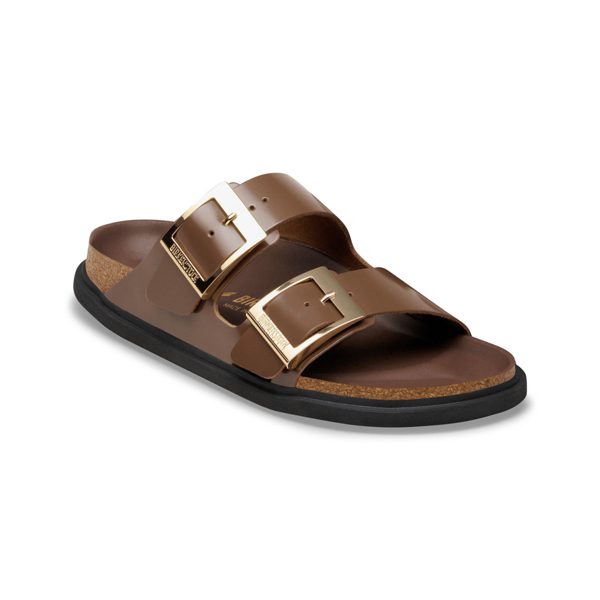 Birkenstock Women's Arizona Droplet High Shine Carafe Leather