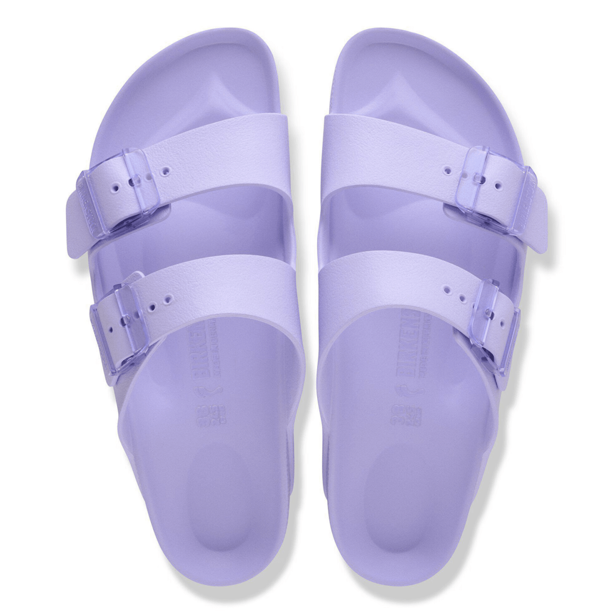 Birkenstock Women's Arizona EVA Stealth Buckle Purple Fog