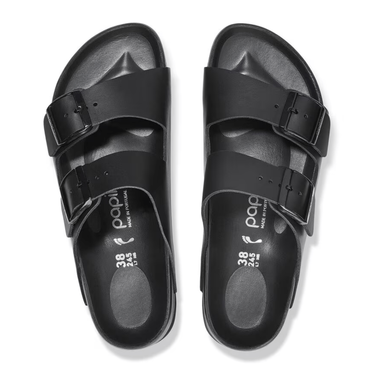 Birkenstock Women's Arizona Flex Platform Leather Black