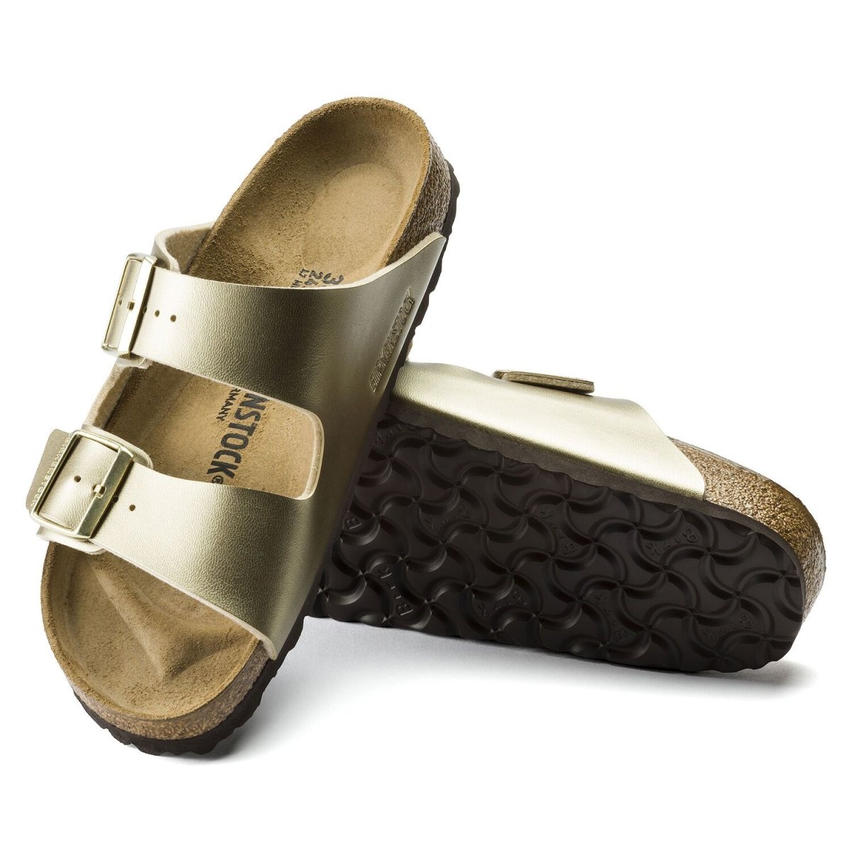 Birkenstock Women's Arizona Gold Birko-Flor