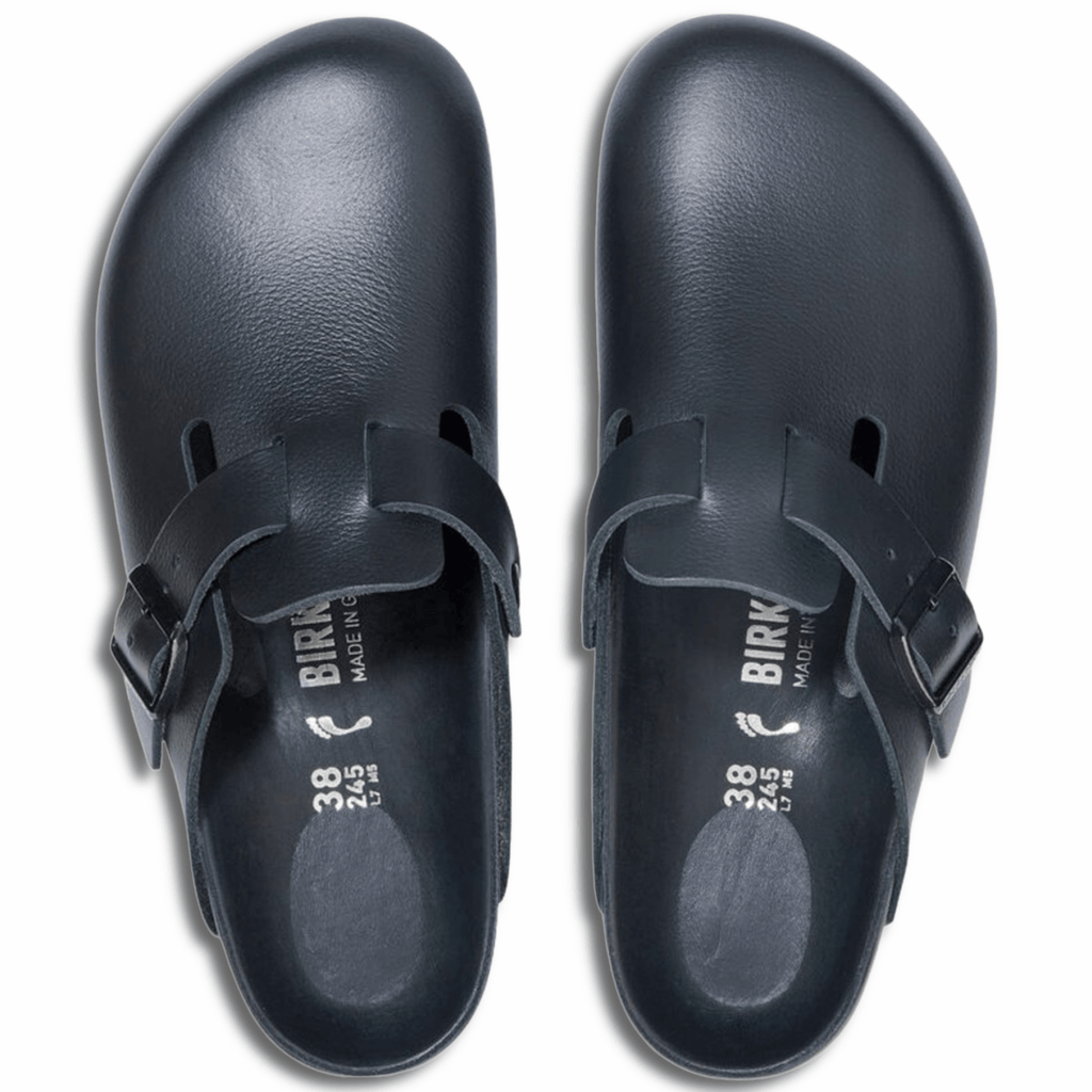 Birkenstock Women's Boston Exquisite Black Leather