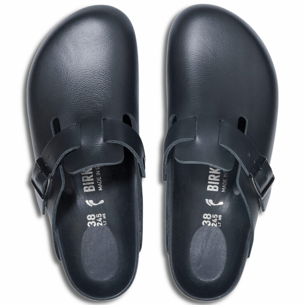 Birkenstock Women's Boston Exquisite Black Leather