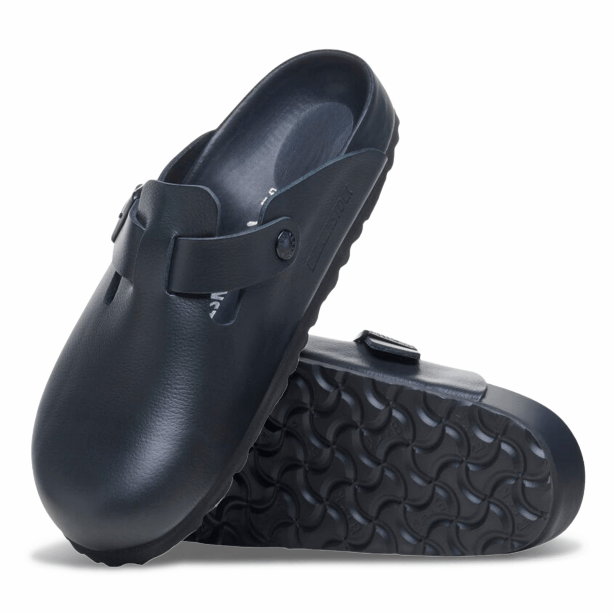 Birkenstock Women's Boston Exquisite Black Leather
