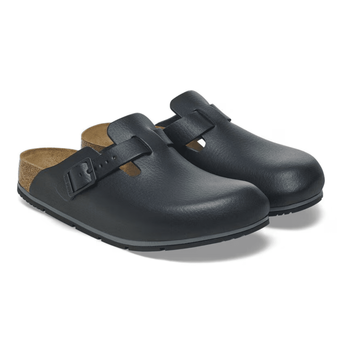 Birkenstock Women's Boston Professional Black Leather