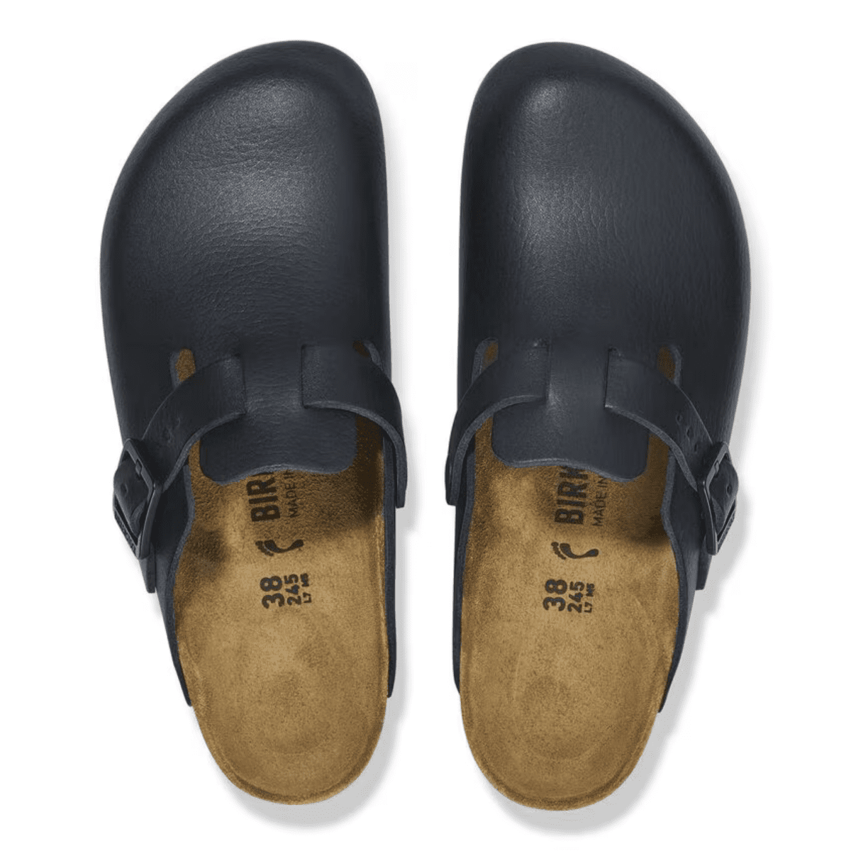 Birkenstock Women's Boston Professional Black Leather