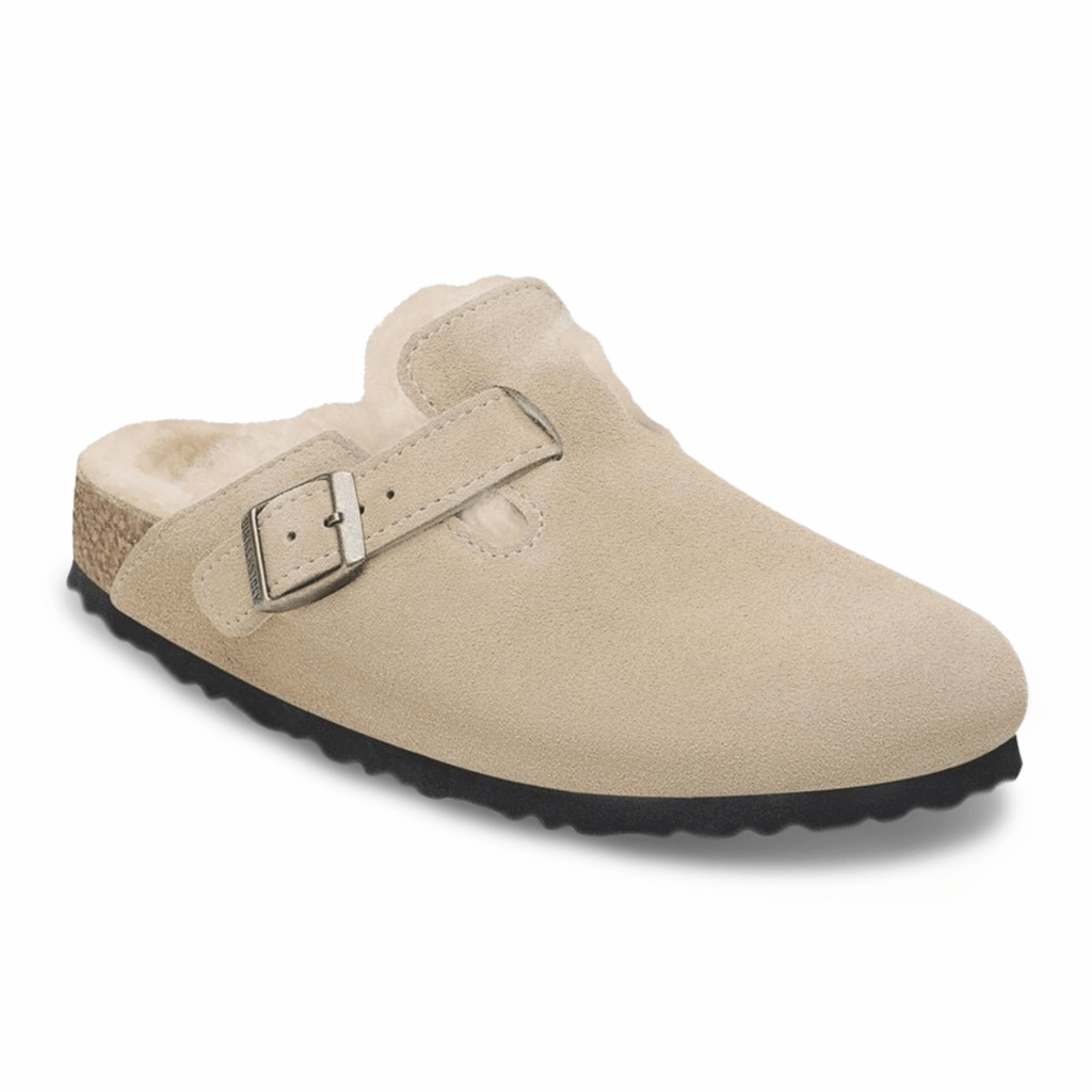 Birkenstock Women's Boston Shearling Taupe