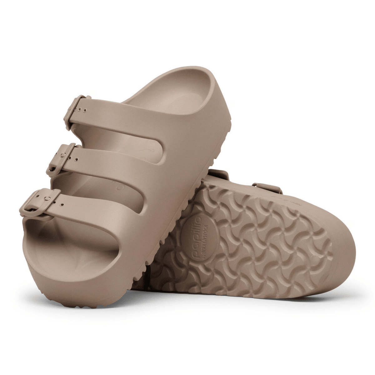 Birkenstock Women's Florida Flex Platform EVA Grey Taupe