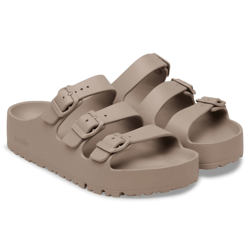 Birkenstock Women's Florida Flex Platform EVA Grey Taupe