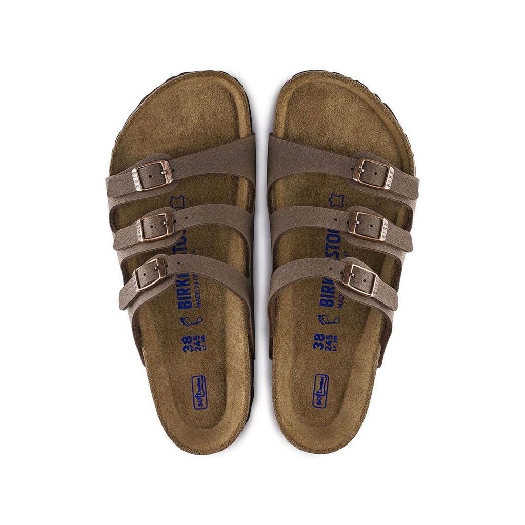 Birkenstock Women's Florida Soft Footbed Mocha Birkibuc