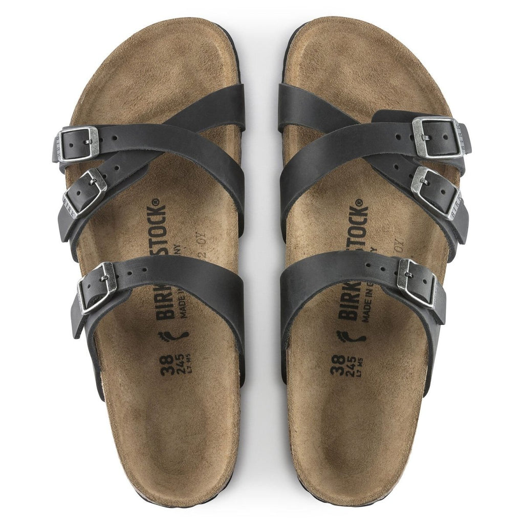 Birkenstock Women's Franca Black Leather