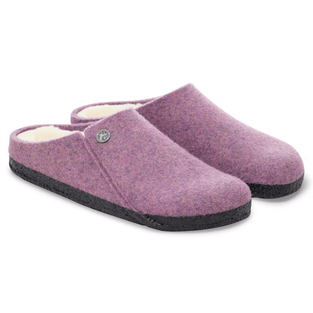 Birkenstock Women's Zermatt Shearling Mauve Wool Felt