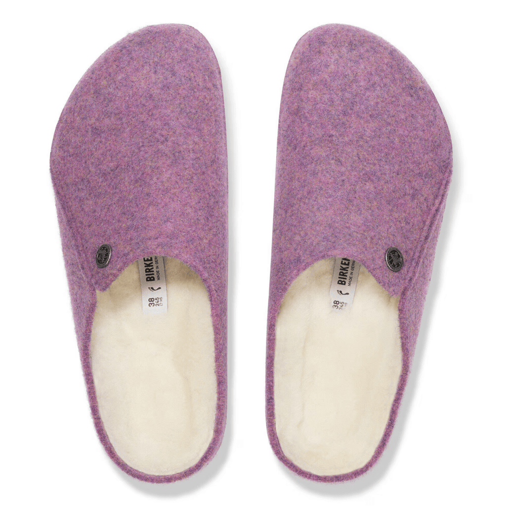 Birkenstock Women's Zermatt Shearling Mauve Wool Felt