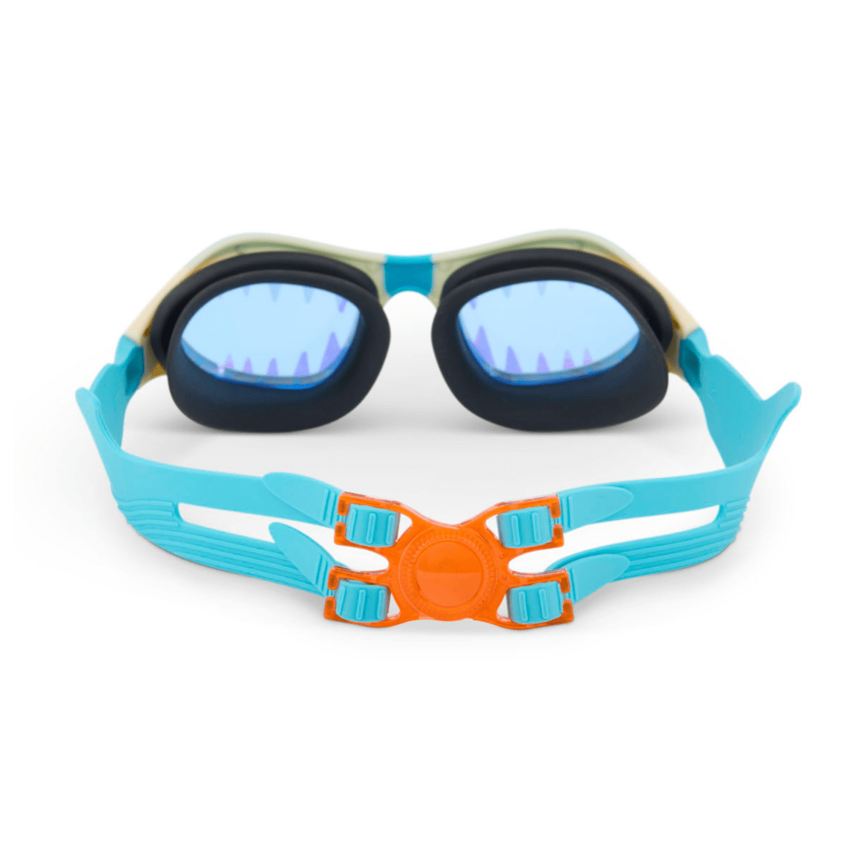 Bling 2o Boys Megamouth Black/Blue/Teal Swim Goggles