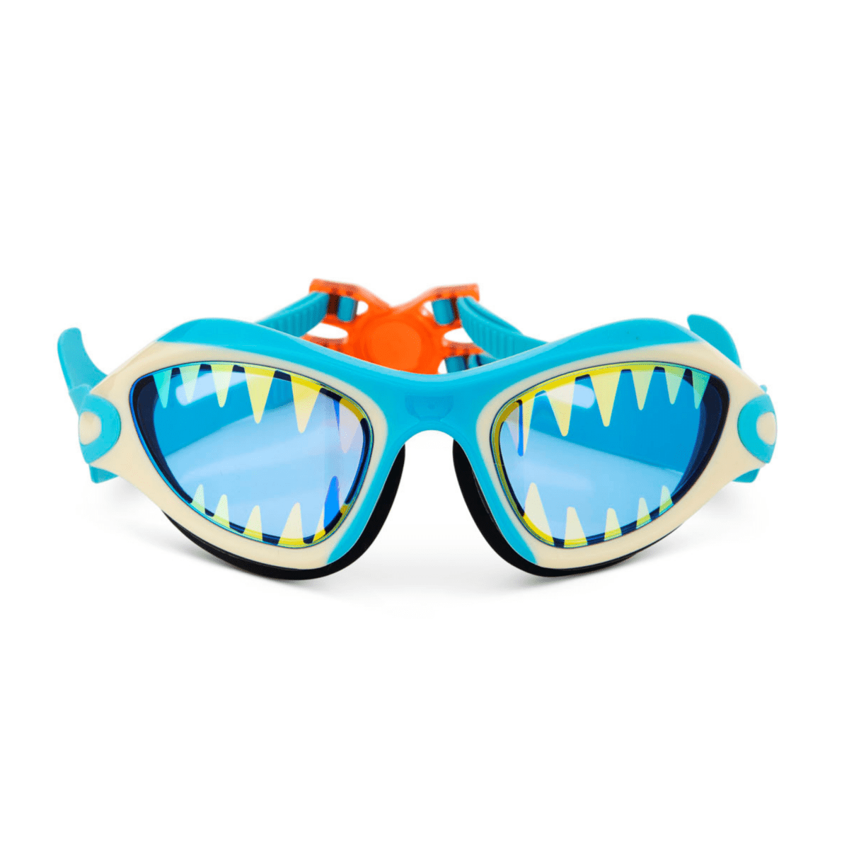 Bling 2o Boys Megamouth Black/Blue/Teal Swim Goggles