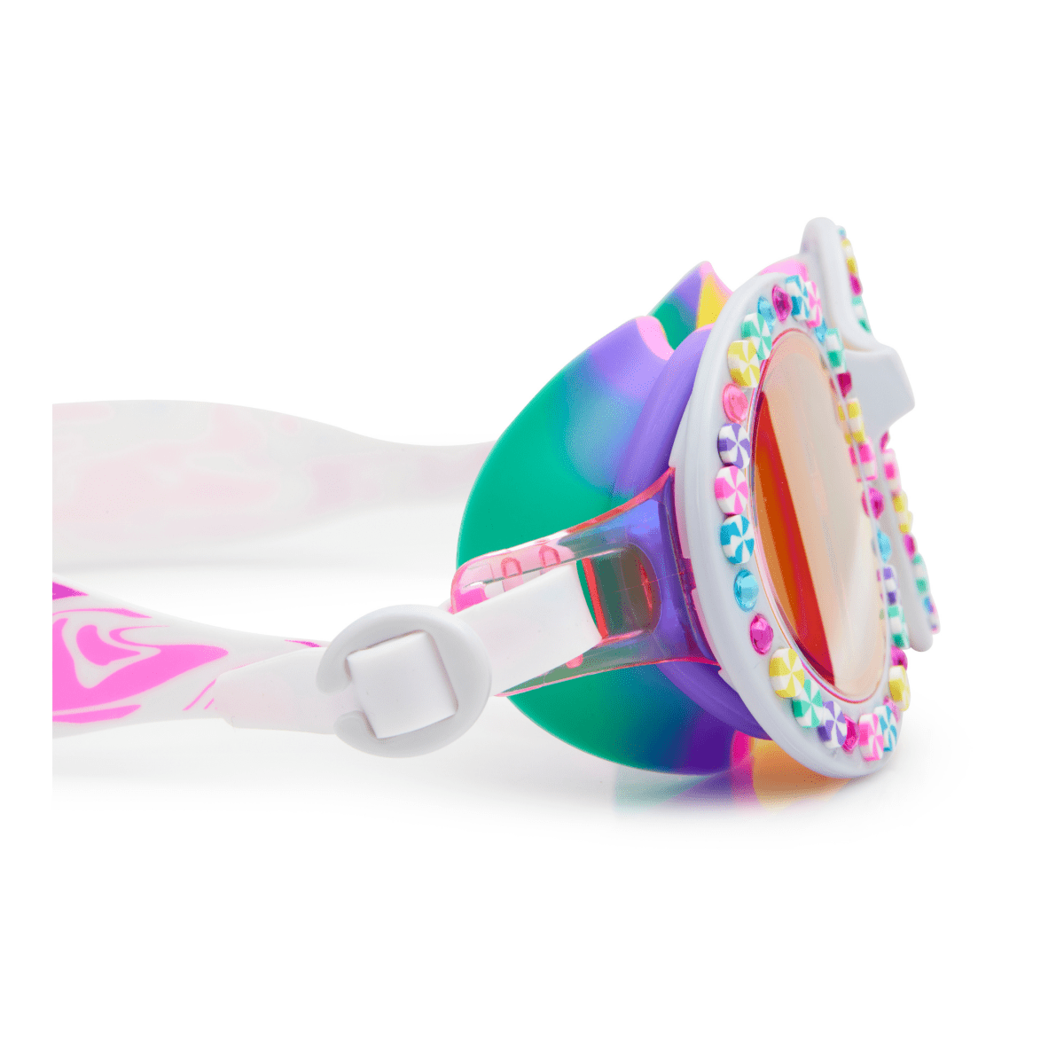 Bling 2o Girls Sports Stadium Rainbow Swim Goggles
