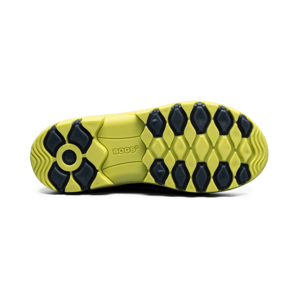 Bogs Kids Essential Rain Tall Navy/Yellow Waterproof