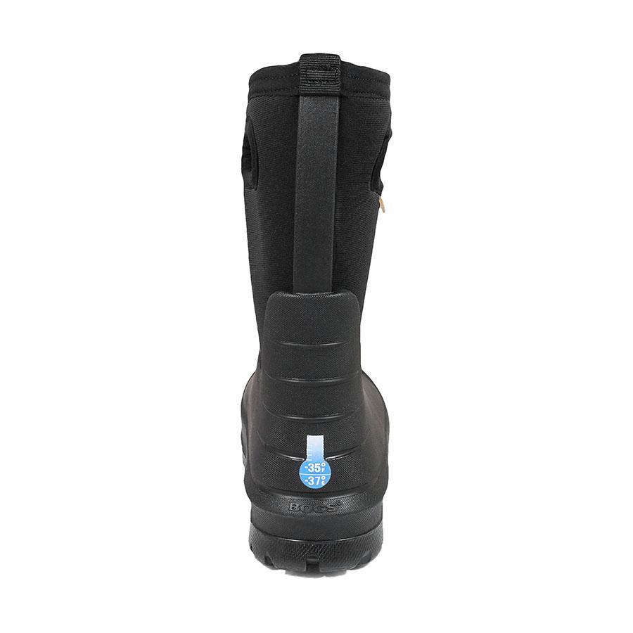 Bogs Neo-Classic Solid Kids Insulated Rain Boots Black