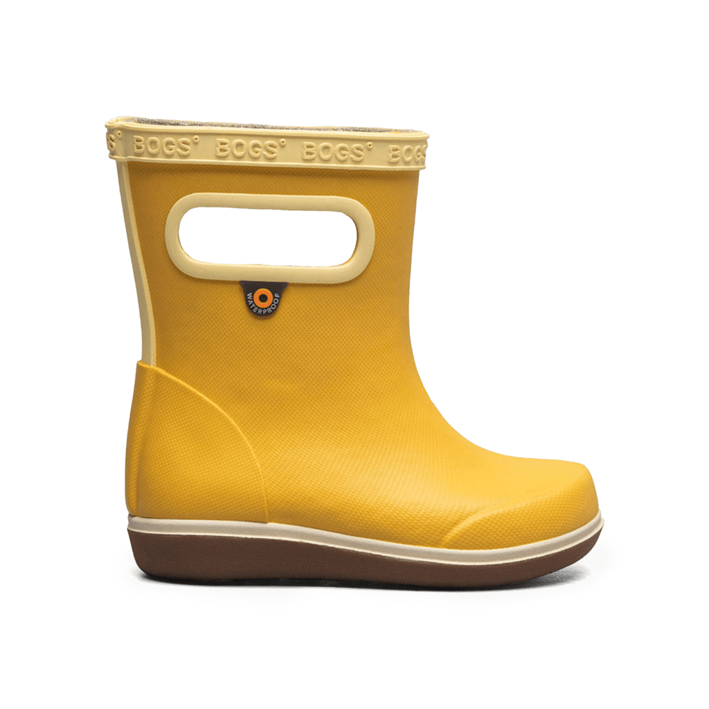 Bogs Toddlers Skipper 2 Solid Mustard Waterproof