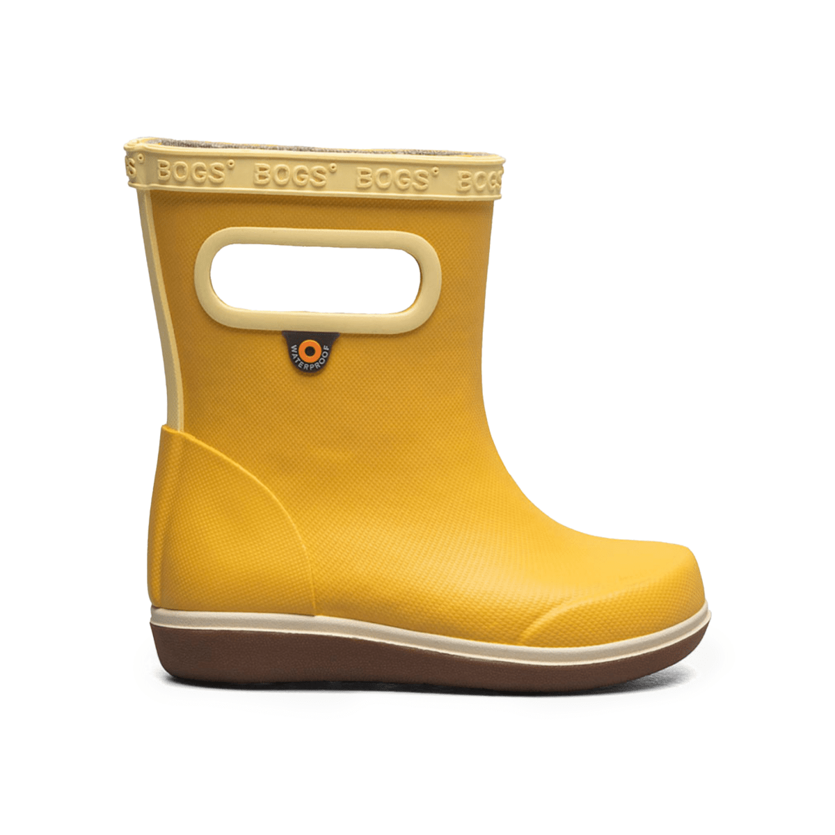 Bogs Toddlers Skipper 2 Solid Mustard Waterproof