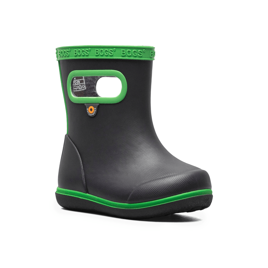 Bogs Toddlers Skipper 2 Solid Navy/Green Waterproof
