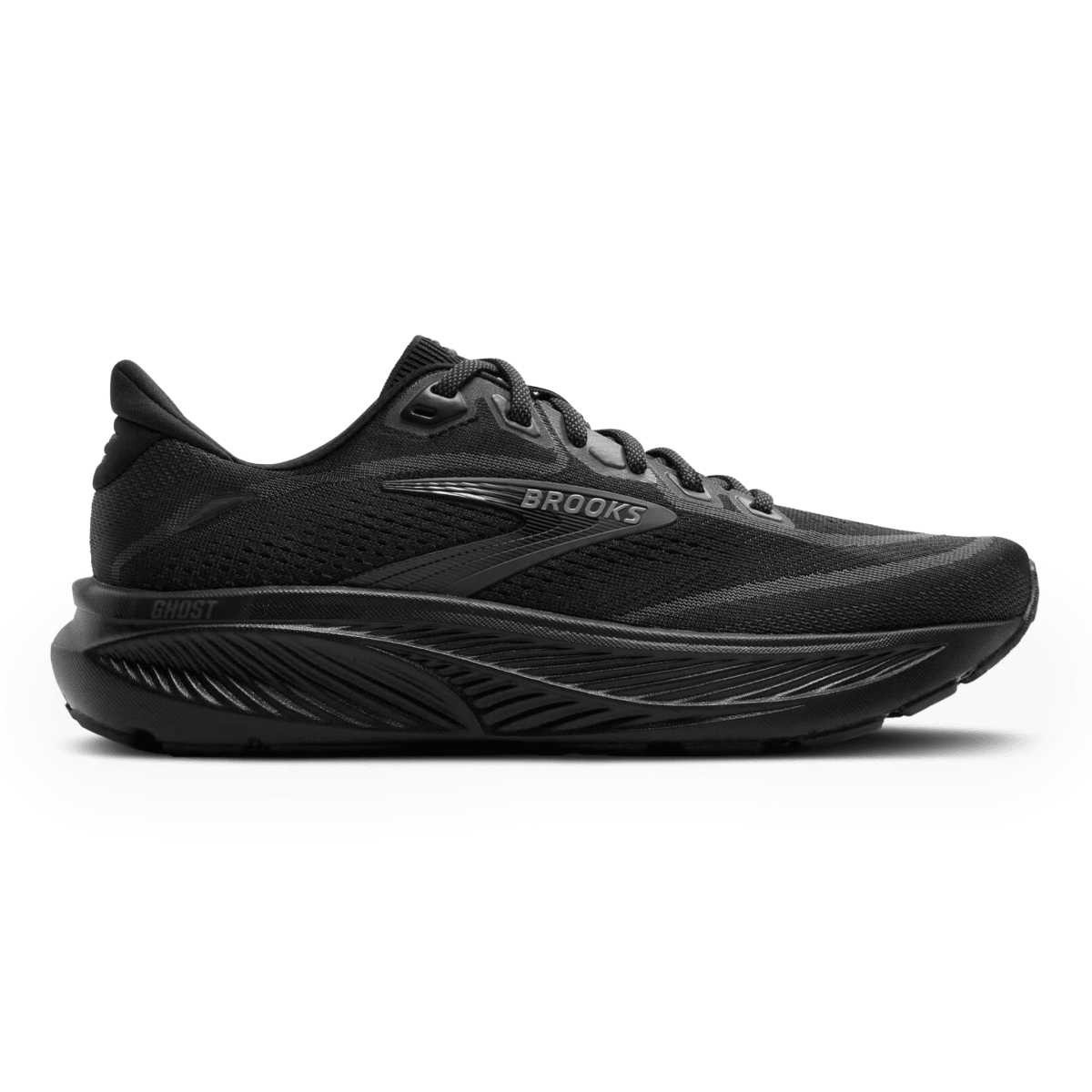 Brooks Men's Ghost 18 Black/Black/Ebony