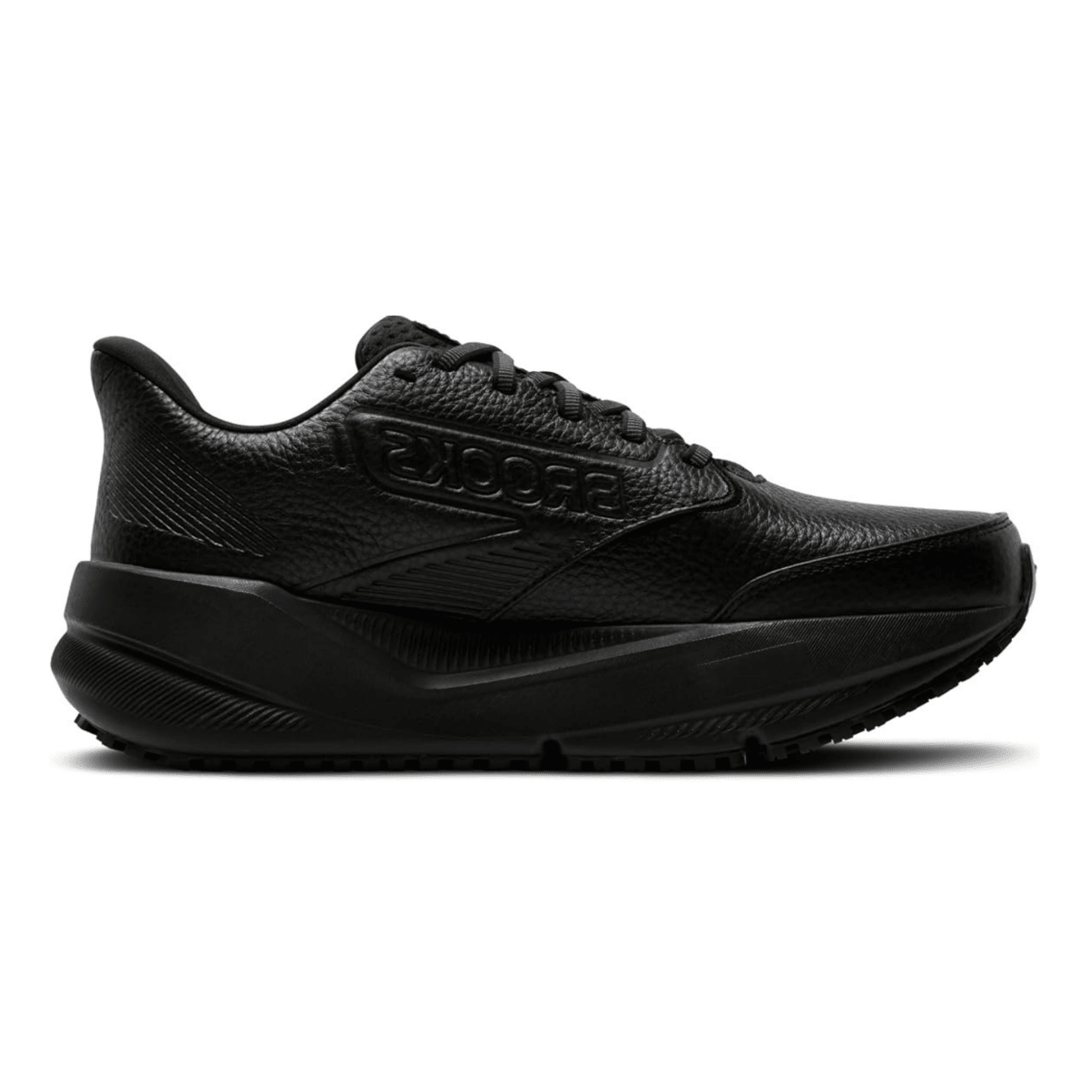 Brooks Men's Ghost Max Black Slip Resistant