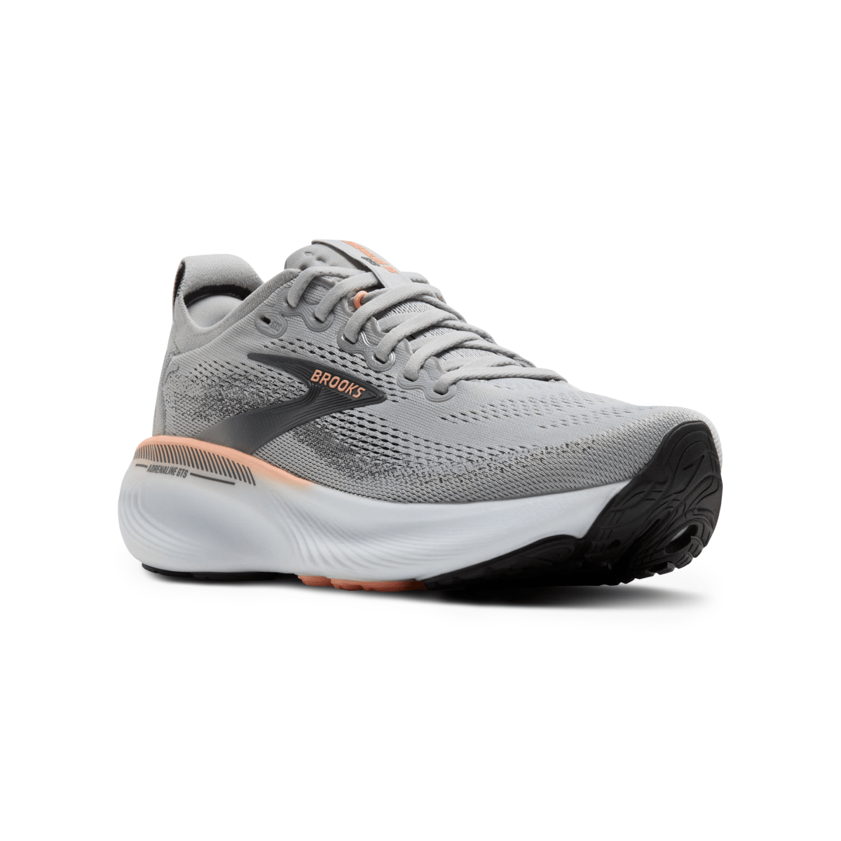 Brooks Women's Adrenaline GTS 25 Grey/Blackened Pearl/Coral