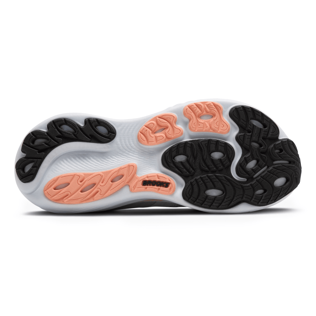 Brooks Women's Adrenaline GTS 25 Grey/Blackened Pearl/Coral