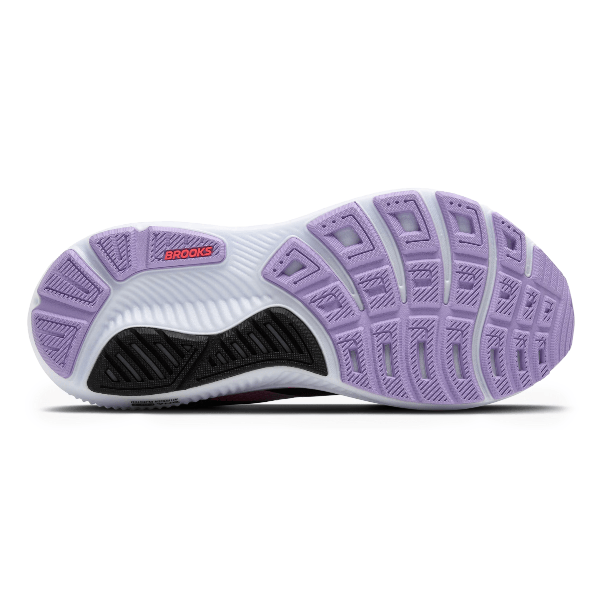 Brooks Women's Ghost 17 Black/Purple/Coral
