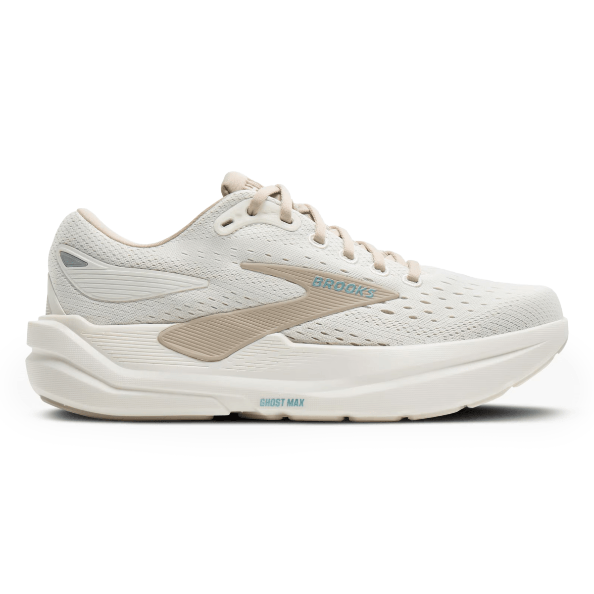 Brooks Women's Ghost Max 3 Coconut/Chateau Grey/Blue