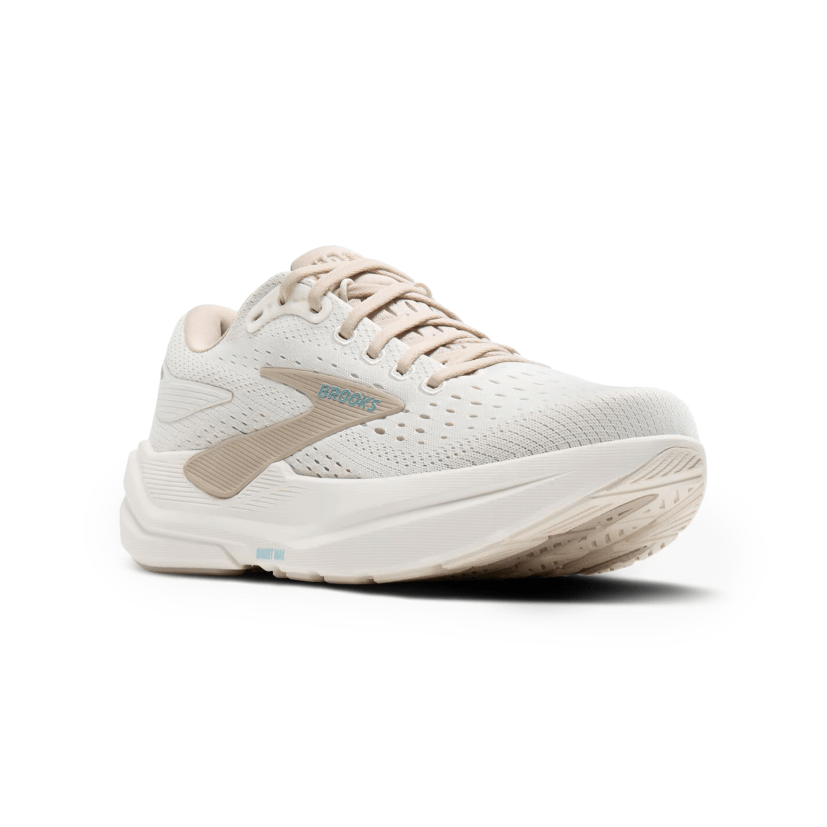 Brooks Women's Ghost Max 3 Coconut/Chateau Grey/Blue