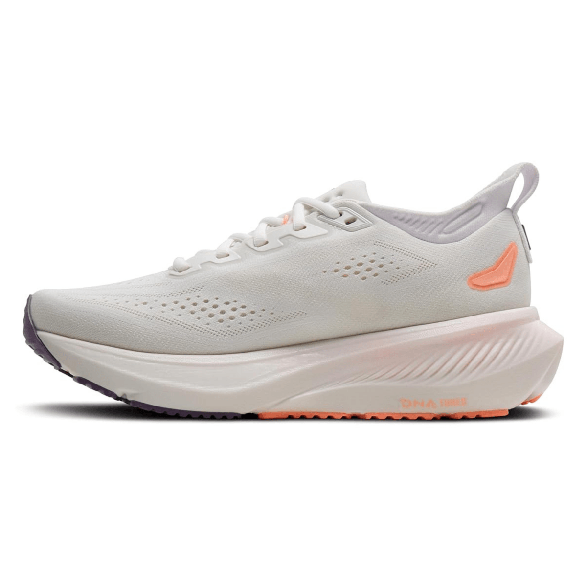 Brooks Women's Glycerin 23 White/Mulled Grape/Clear