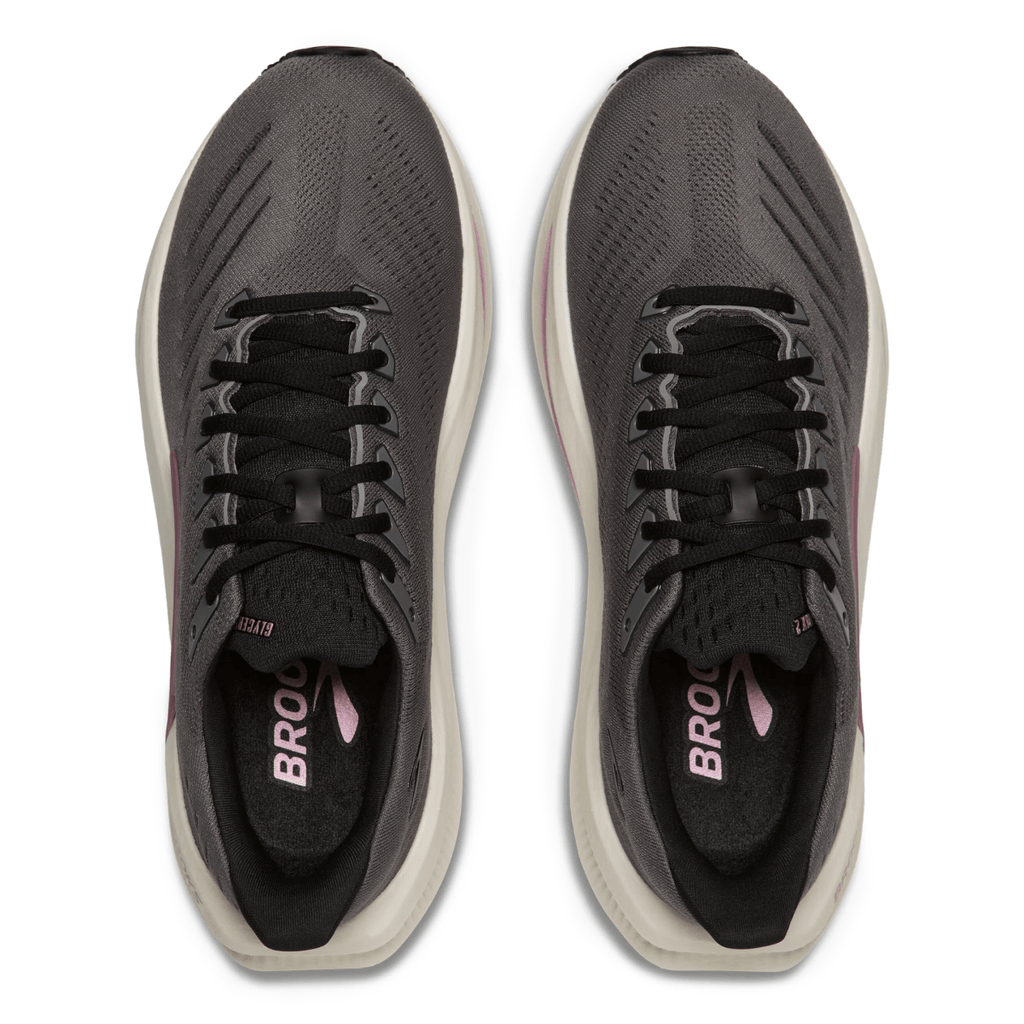 Brooks Women's Glycerin Max 2 Grey/Purple/Coconut/Metallic