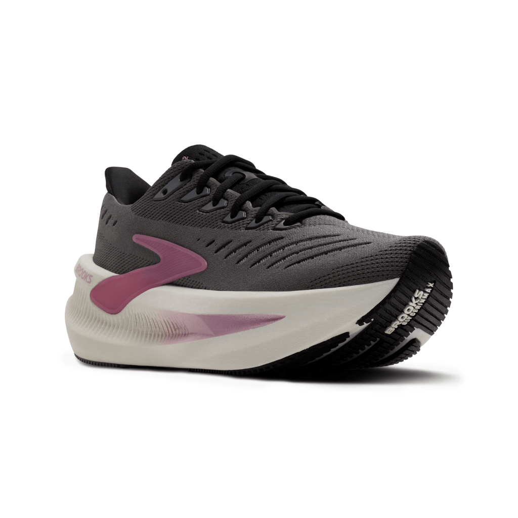 Brooks Women's Glycerin Max 2 Grey/Purple/Coconut/Metallic
